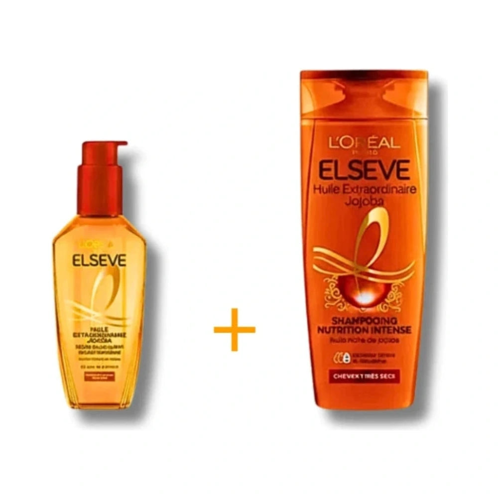 L'Oréal Paris Elseve Huile Extraordinaire Pack Huile + Shampooing 200 ml