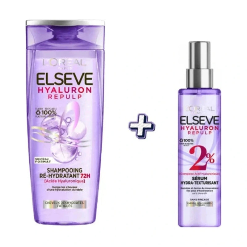 L'Oréal Paris Elseve Hyaluron Repulp Pack Sérum 150 ml + Shampooing 200 ml