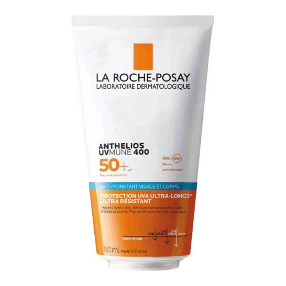 La Roche-Posay Anthelios UVMune 400 Lait Solaire Visage & Corps SPF50+ – 150 ml