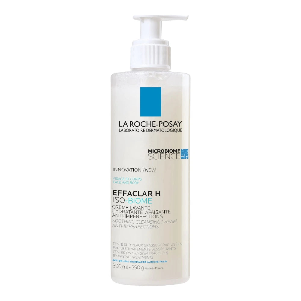 La Roche-Posay Effaclar H Iso-Biome Crème Lavante 390 ml