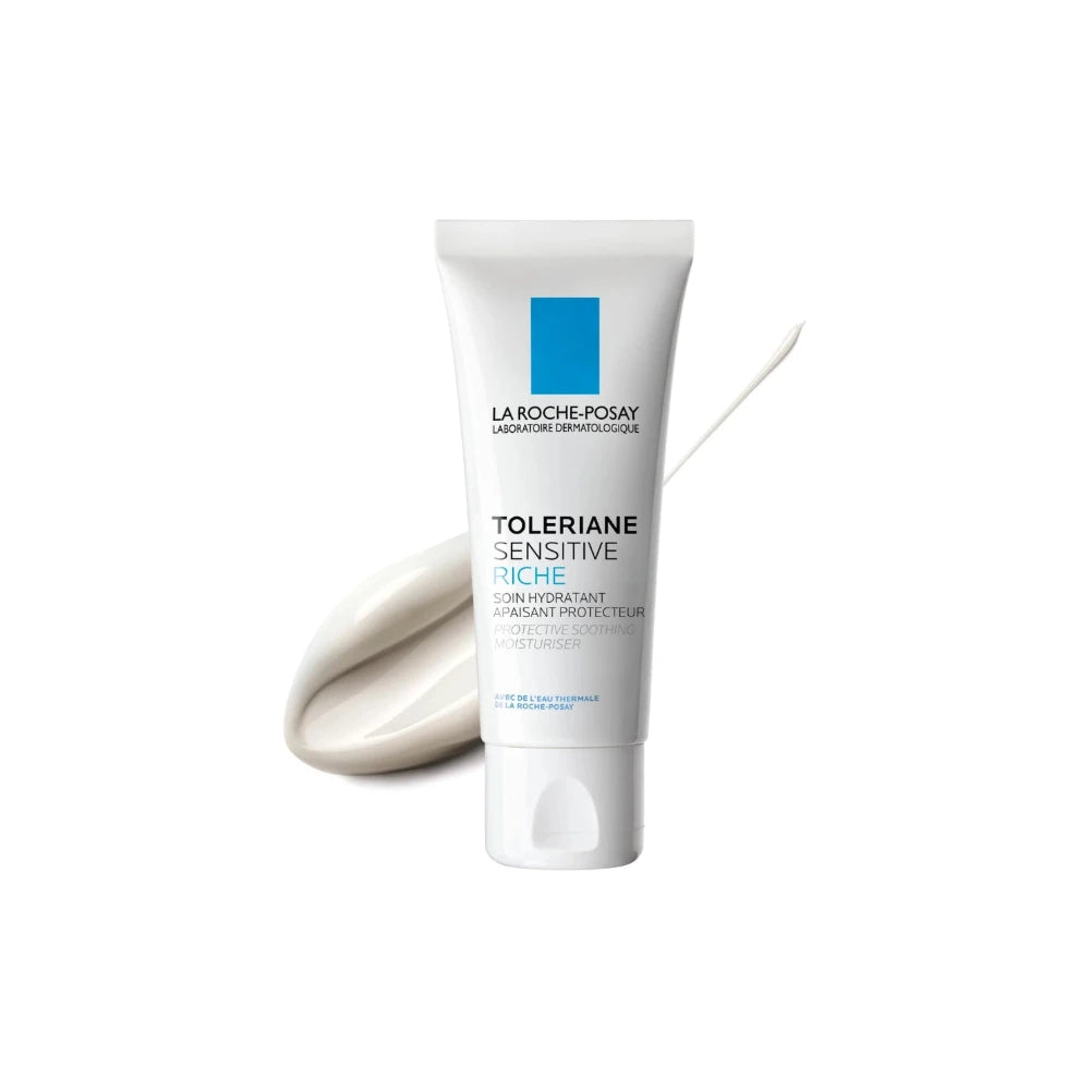 La Roche-Posay Toleriane Sensitive Riche Crème Hydratante Peau Sèche à Très Sèche – 40 ml