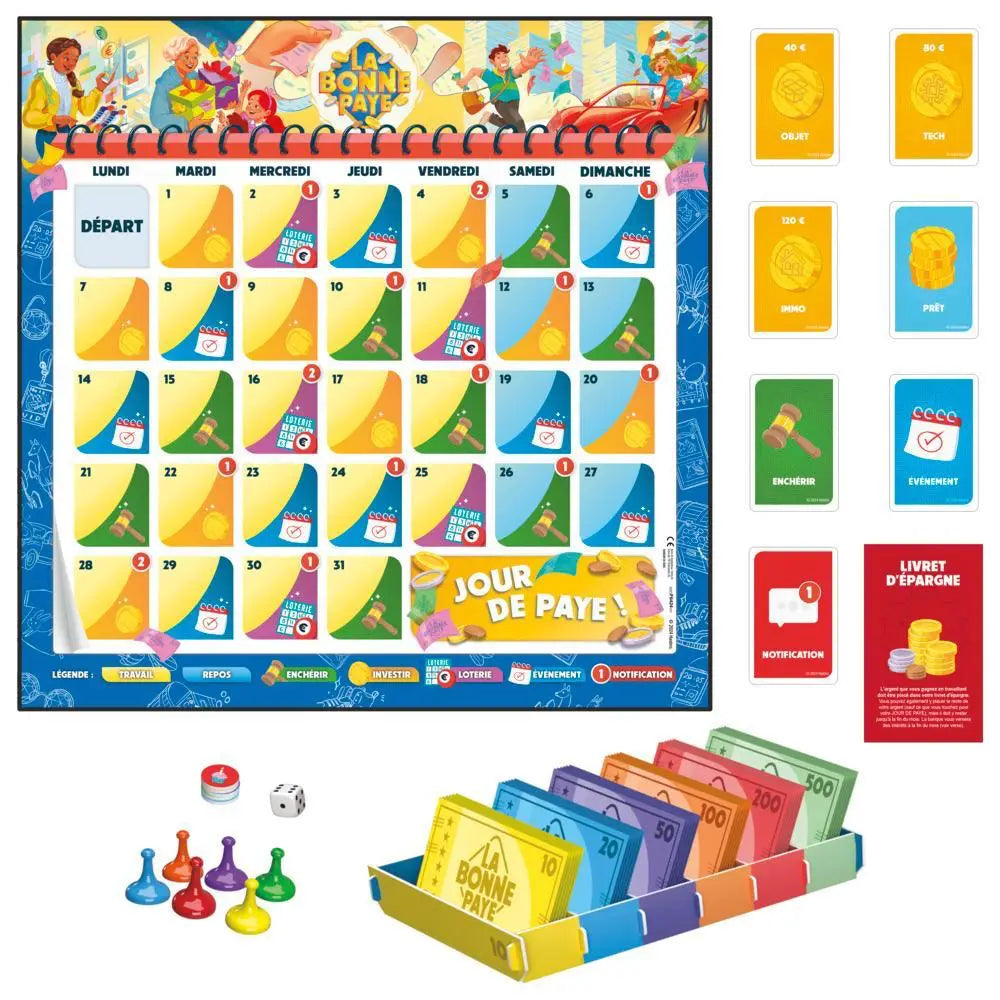 Hasbro Jeu de Société La Bonne Paye 8A+