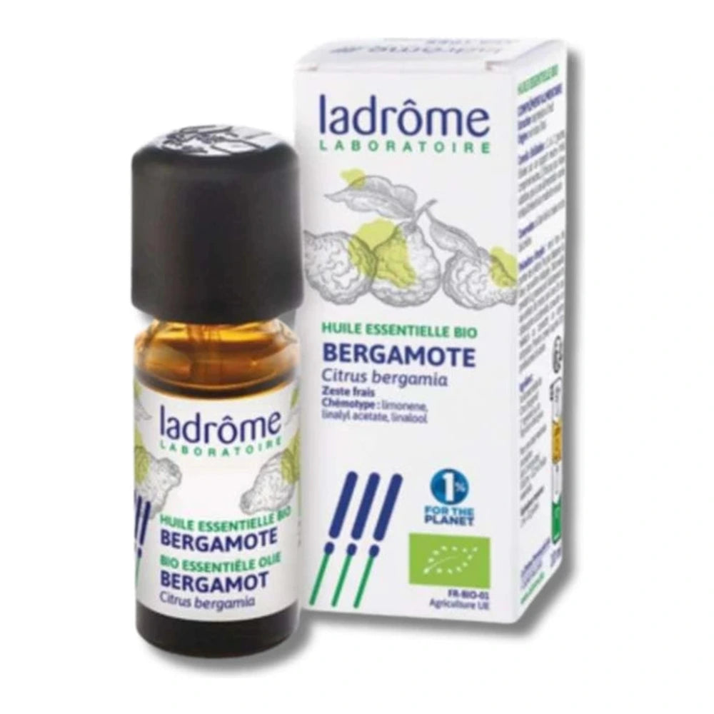 Ladrôme huile essentielle de bergamote bio 10 ml – flacon