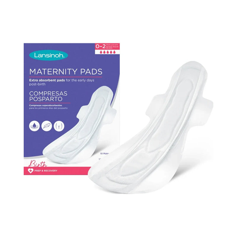 Lansinoh Serviettes Maternité Taille L 0-2 Semaines - 10 Unités