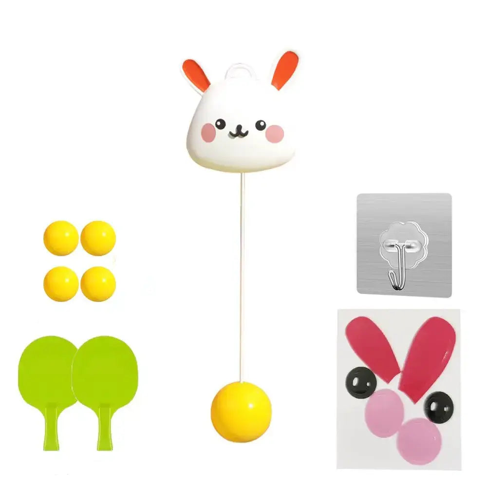 Jeu de Raquettes avec Balle Suspendue - Lapin - 4A+