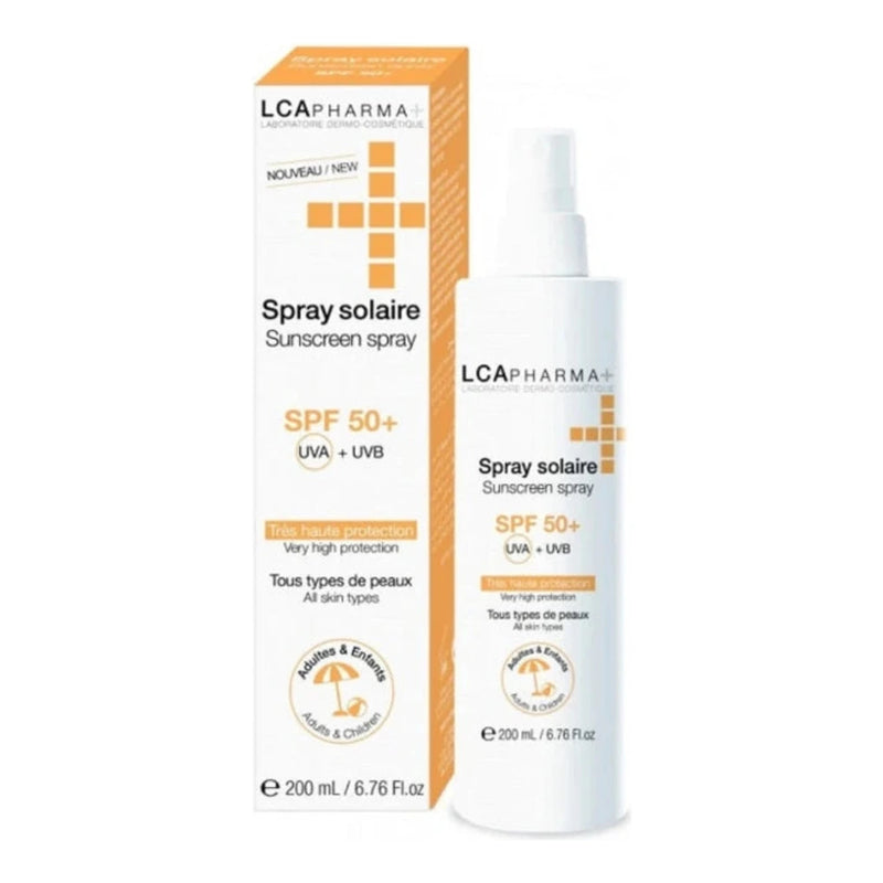 Protector solar en aerosol Lca FPS 50+ 200 ml