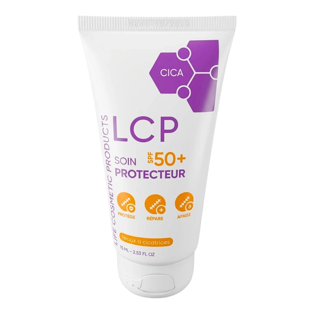 LCP Cica soin protecteur SPF 50+, tube de 75 ml