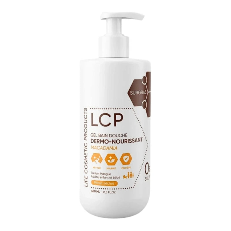 Lcp Gel Bain Douche Macadamia 400ml