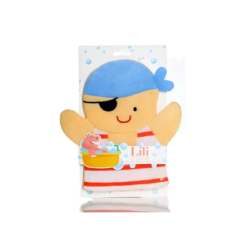 Lili Care Gant de Savonnage Enfant Pirate