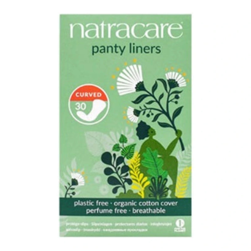 Natracare Curved Panty Liners - 30 Units