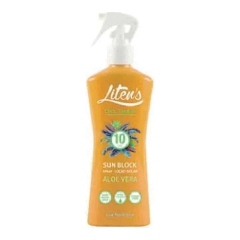 Liten's Lait Solaire Aloe Vera Spray Spf10 250ml