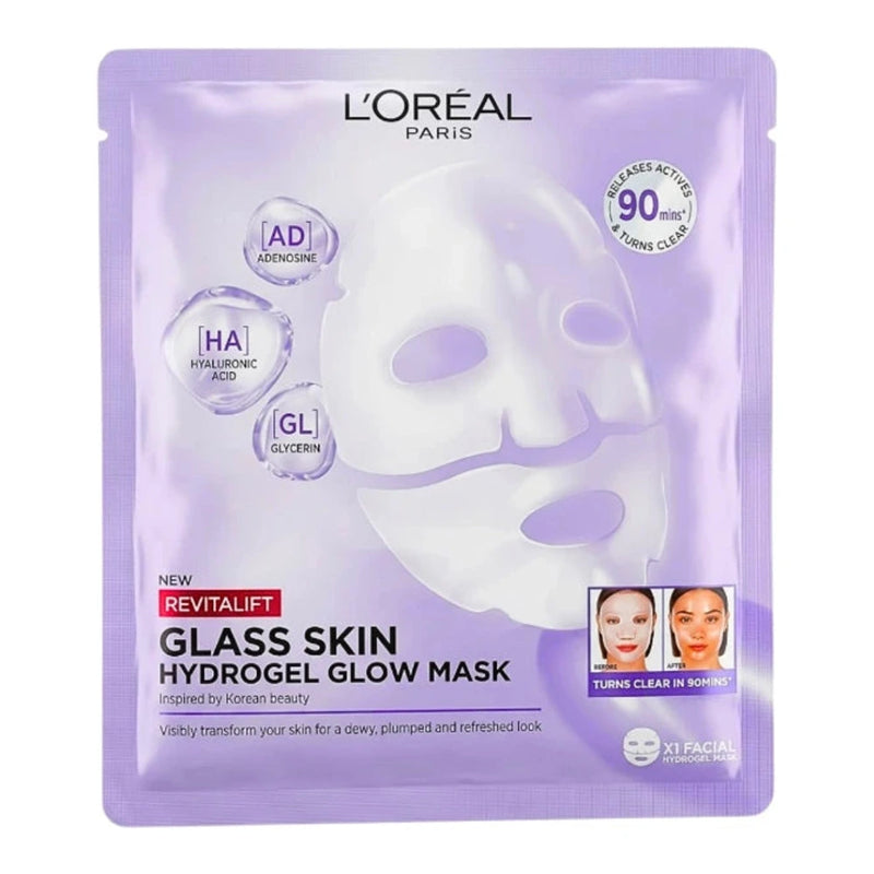 L'Oreal Paris Revitalift Glass Skin Hydrogel Glow Mask