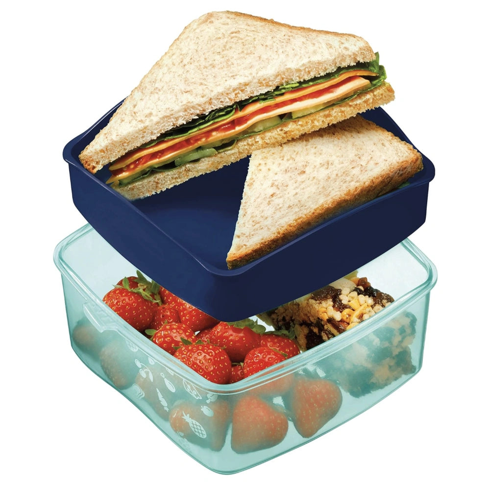 Maped Boite A Repas 2 Compartiments Picnik - Bleu