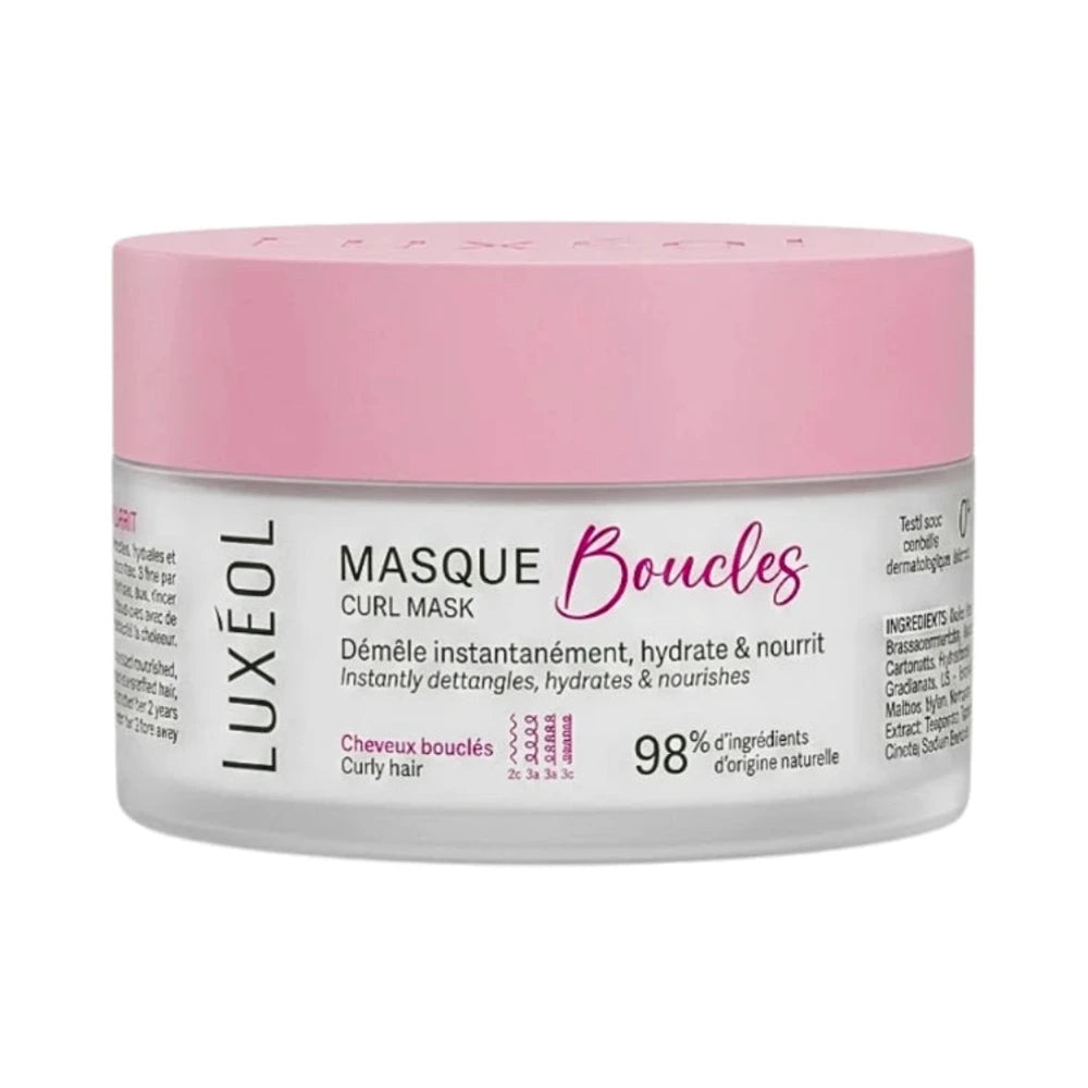 Luxéol Masque Boucles 200 ml – pot
