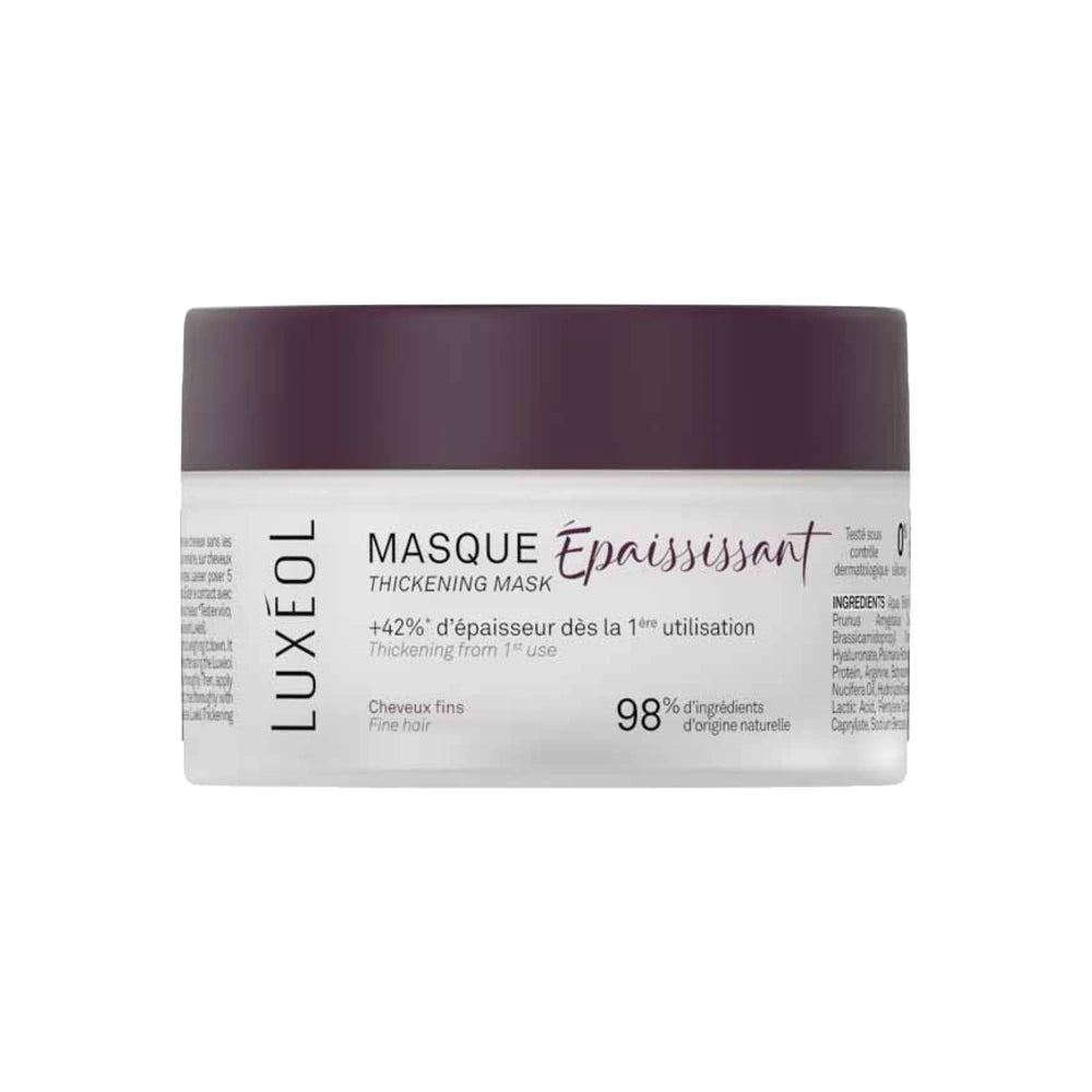 Luxéol Masque épaississant 200 ml – pot