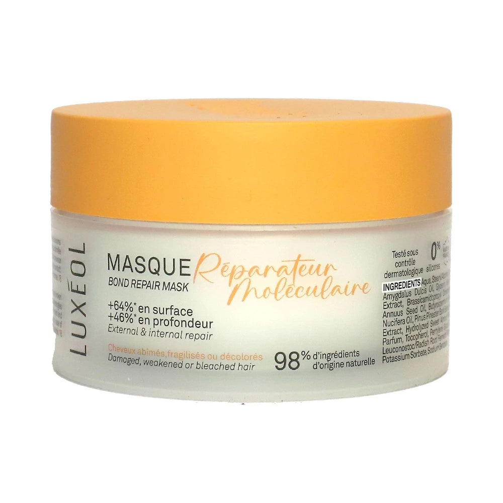 Luxéol Masque Réparateur Moléculaire 200 ml – pot