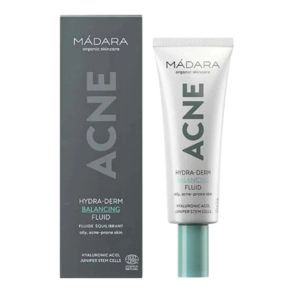 Madara Acne Hydra Derm fluide équilibrant 40 ml, flacon