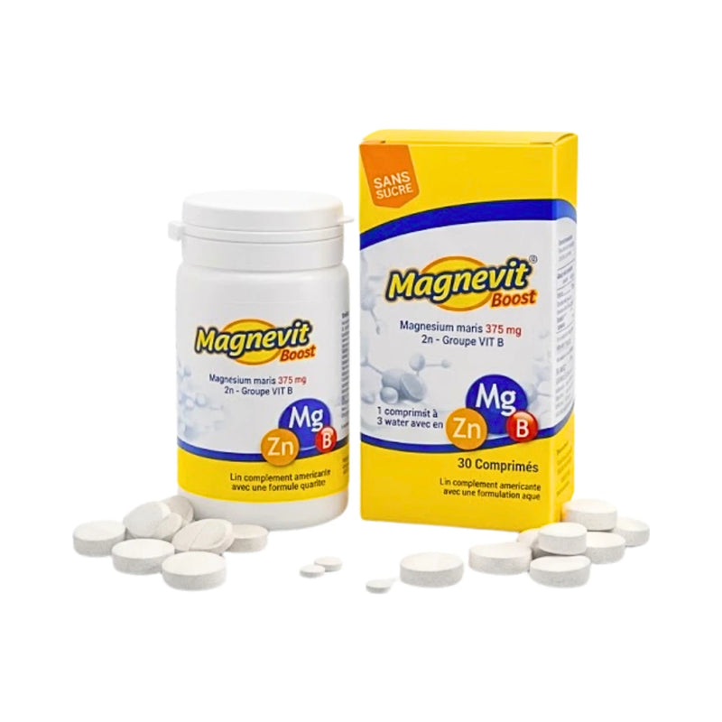 Magnevit Boost 30 Comprimes