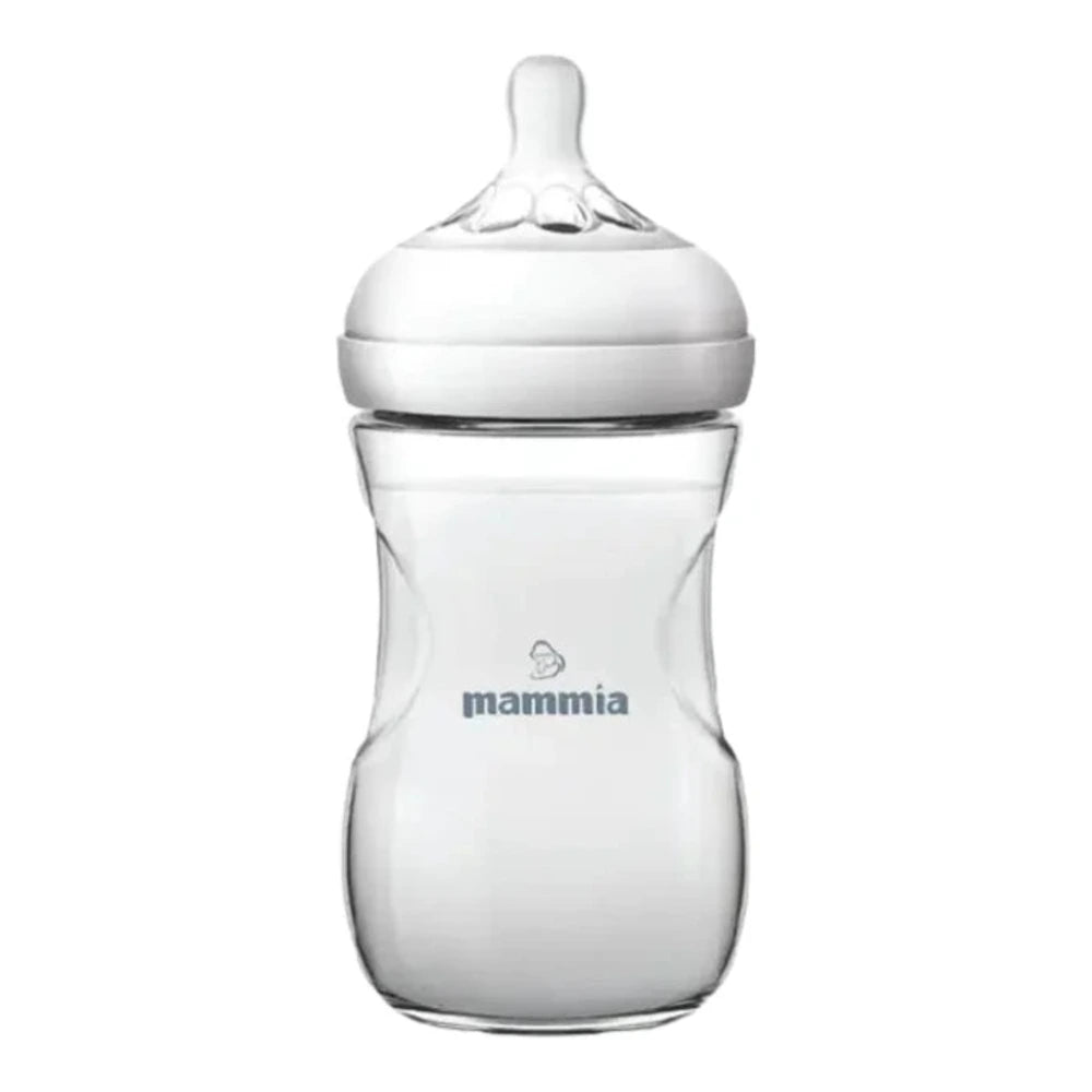 Biberon Mammia Natural Feeling 330 ml coloris blanc