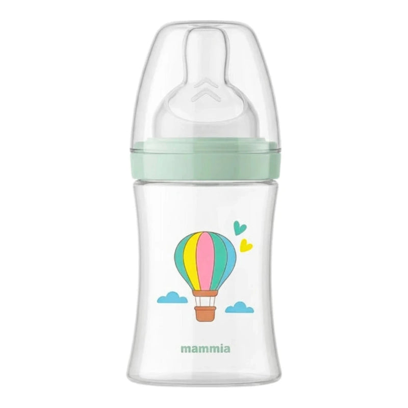 Mammia Biberon Phisiologique Avec Tetine Plate 120ml