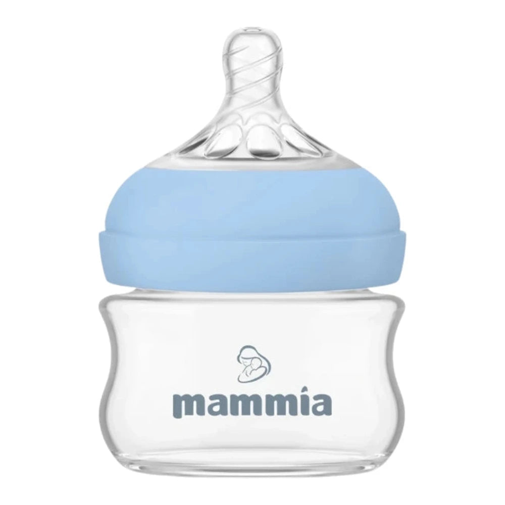 Mammia Biberon Natural Feeling Bleu 90ml