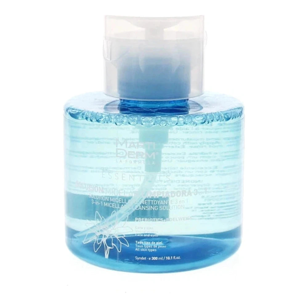 Flacon MartiDerm Essentials Solution Micellaire 3 en 1, 300 ml