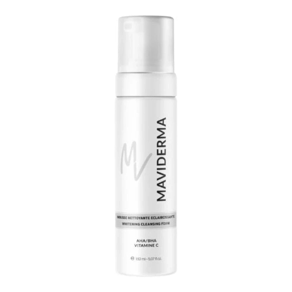 Maviderma Mousse Nettoyante Éclaircissante 150 ml – flacon