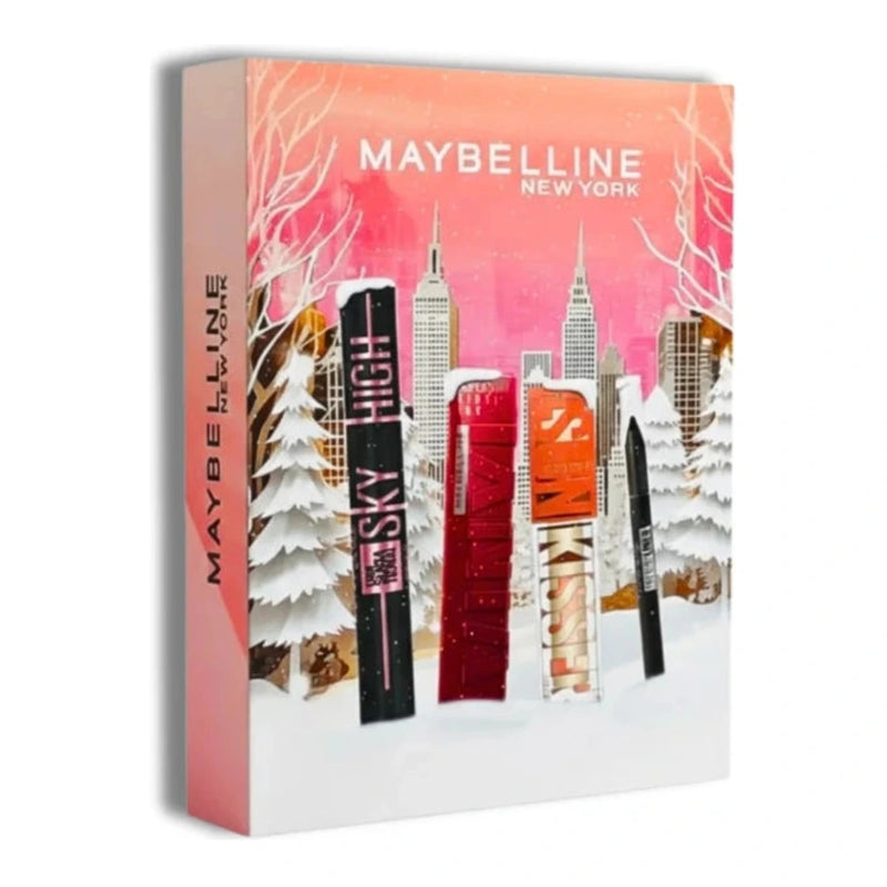 Maybelline Coffret Sky High + Vinyl Ink + Highlighter + Tattoo Liner