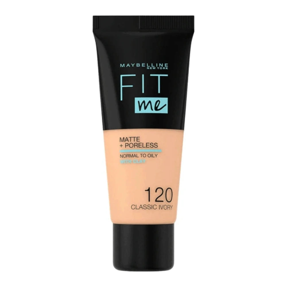 Maybelline Fond de Teint Fit Me Matte + Poreless 120 – 30 ml