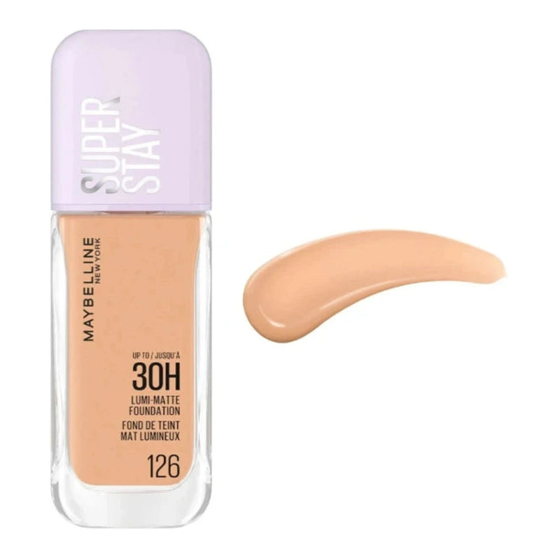 Maybelline Super Stay Lumi Matte Fond de Teint 126 Inter – 35 ml