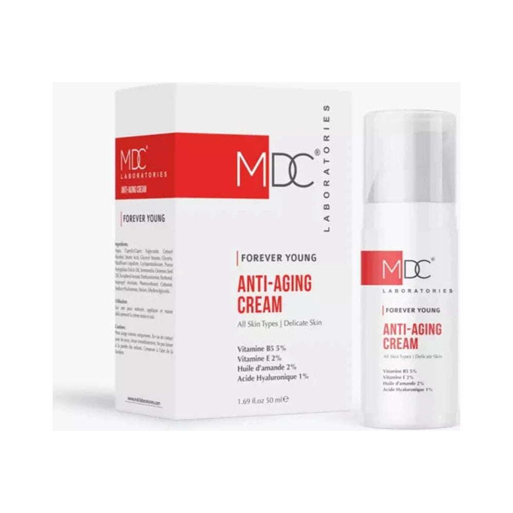 Crème anti-âge MDC Forever Young 50 ml - pot