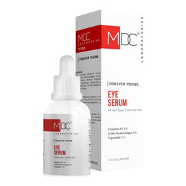 MDC Forever Young sérum contour des yeux 30 ml, flacon et boîte