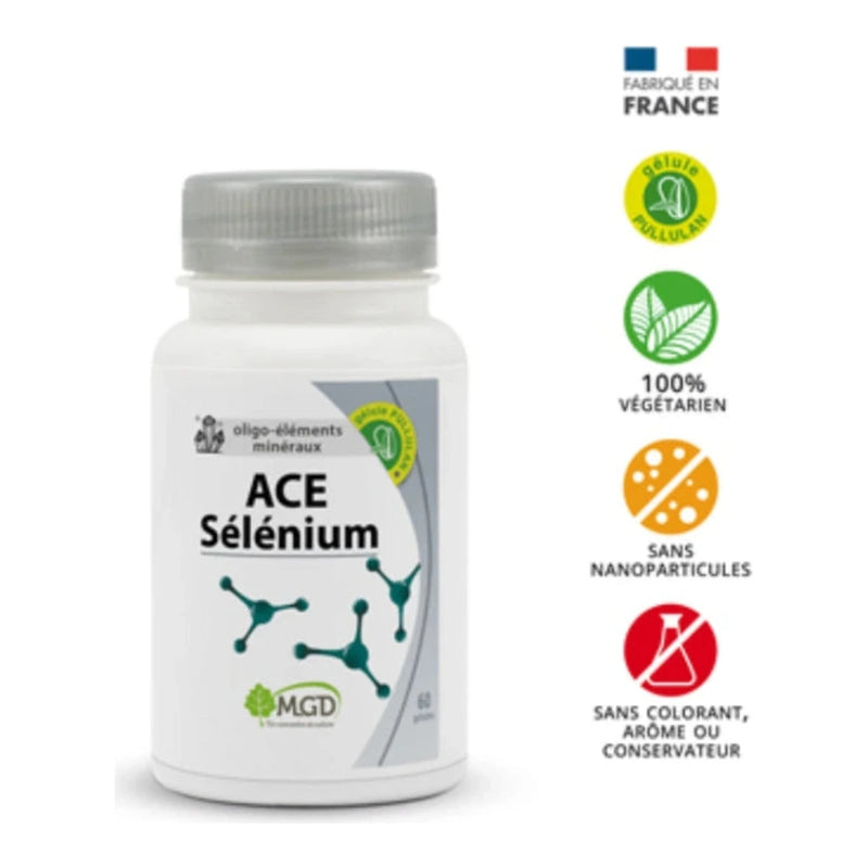 Mgd Nature Ace Selenio 60 cápsulas