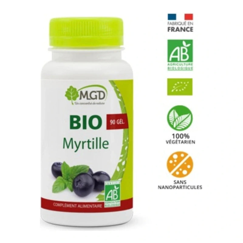 MGD Nature العنبية (الميرتيل) 90 كبسولة