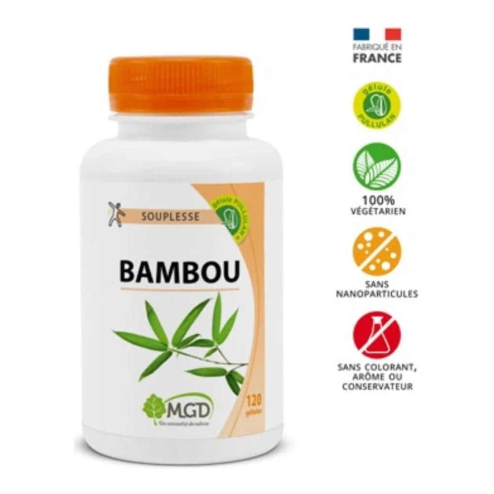 MGD Nature Bambou 120 gélules – boîte du complément alimentaire