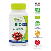 MGD Nature Guarana Bio 90 gélules – flacon du complément alimentaire