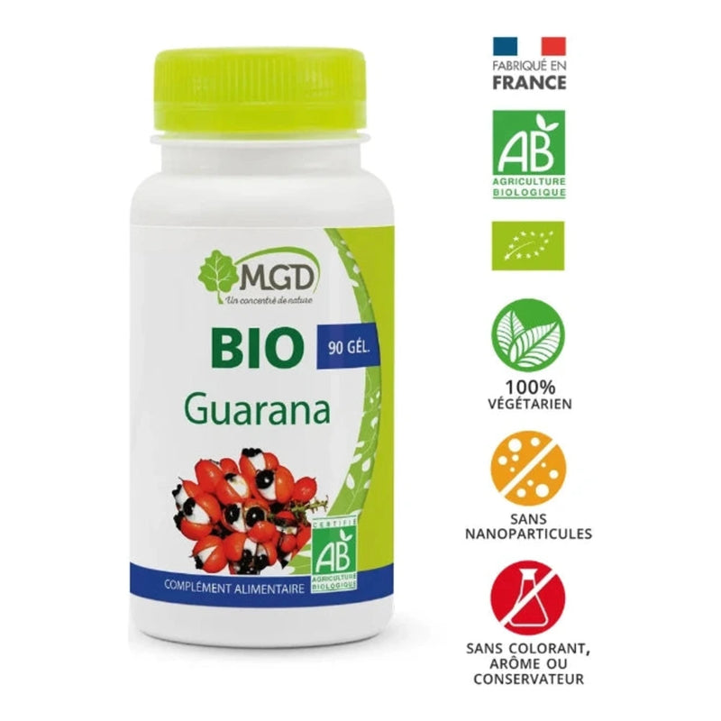 MGD Nature غوارانا عضوي - 90 كبسولة