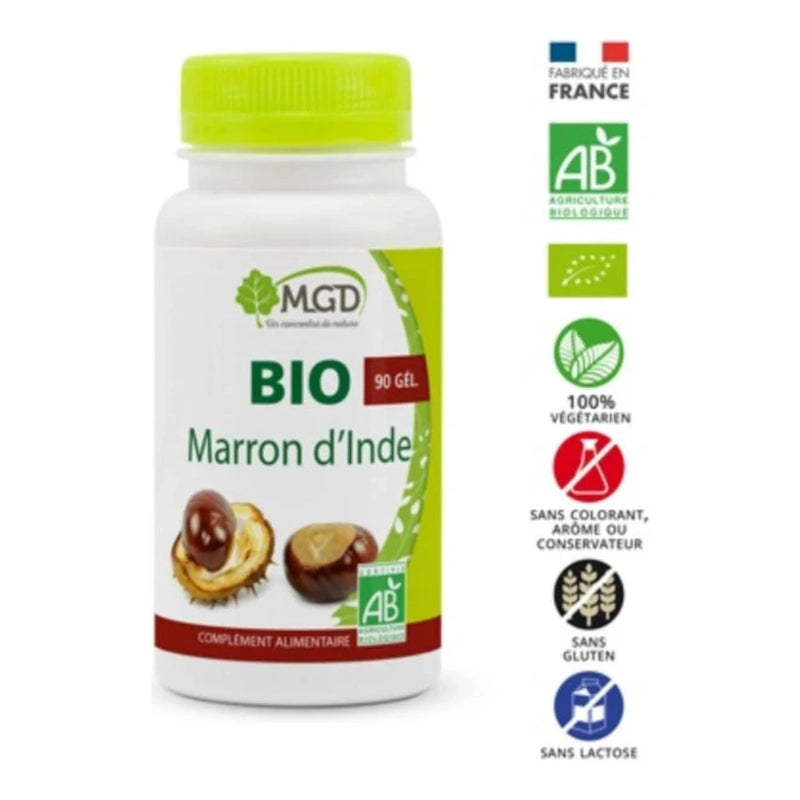 Mgd Nature Marron d'inde 90 gelules