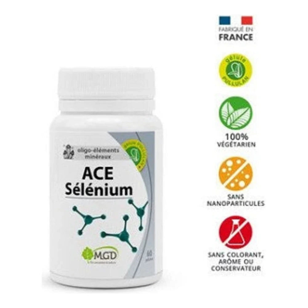 MGD Nature ACE Sélénium – 60 gélules – photo du produit