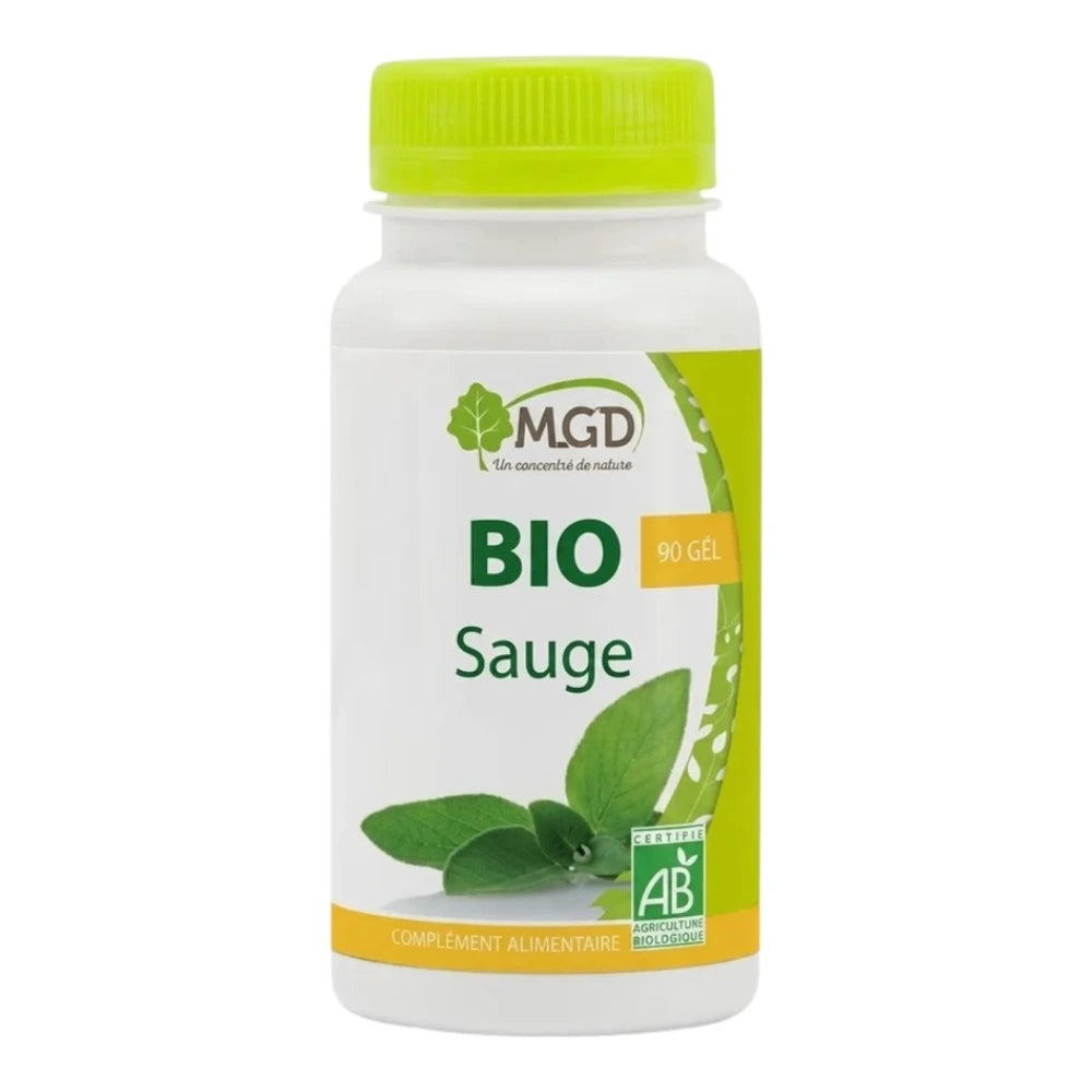 MGD Nature Sauge Bio – pot de 90 gélules