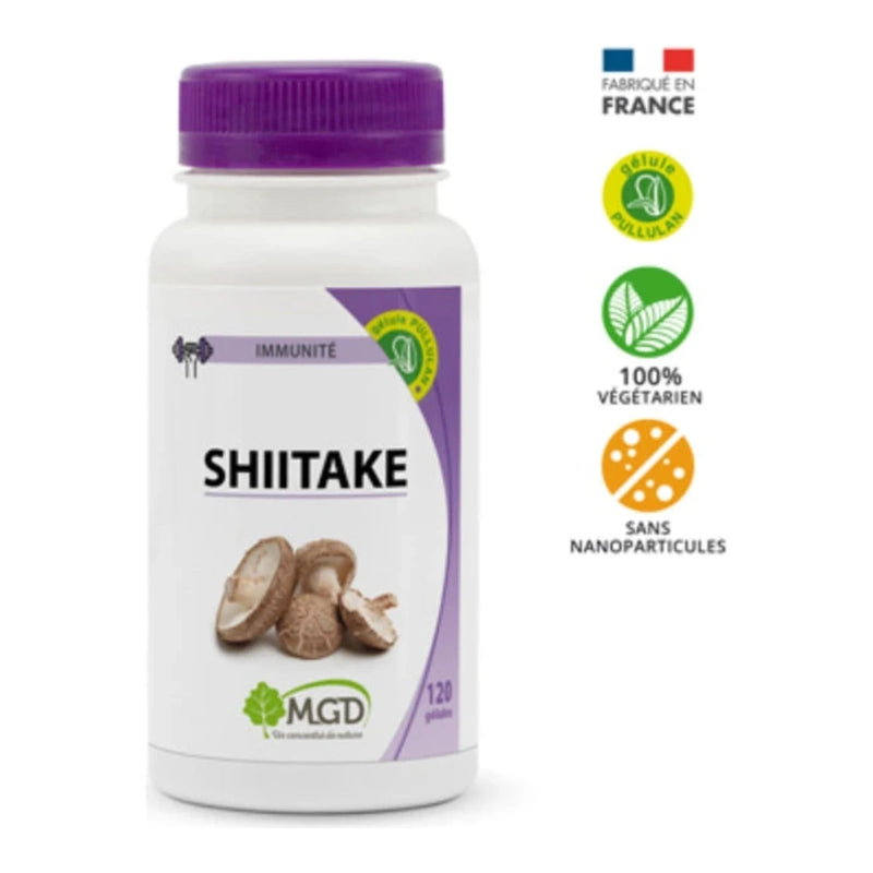 Mgd Nature Shiitake 120 Capsules