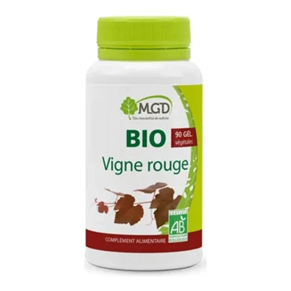 Boîte MGD Nature Vigne Rouge Bio, 90 gélules