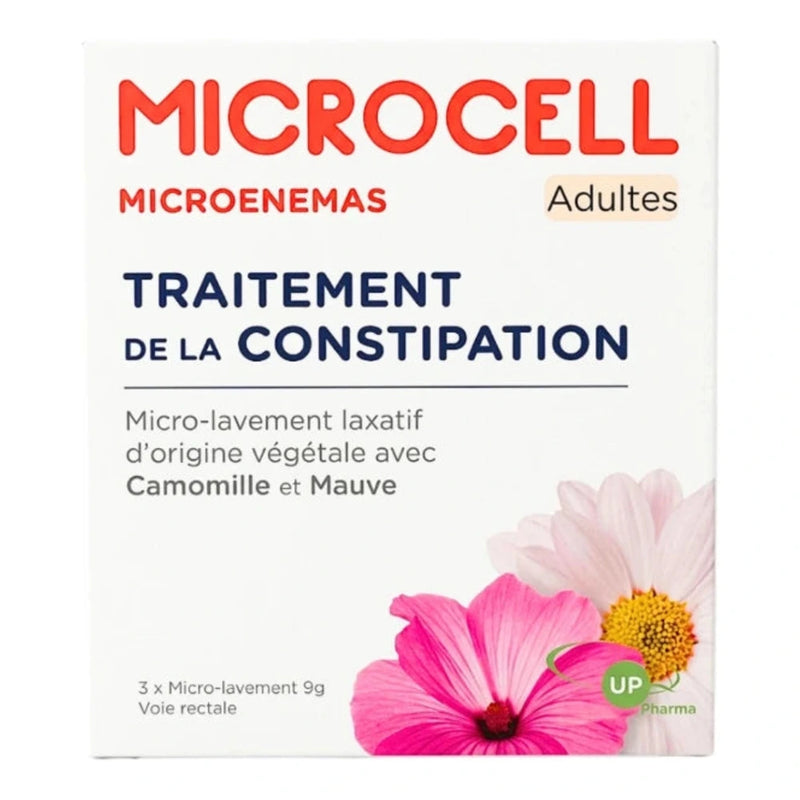 Microcell Adultes Micro-Lavements – 3 x 9 g