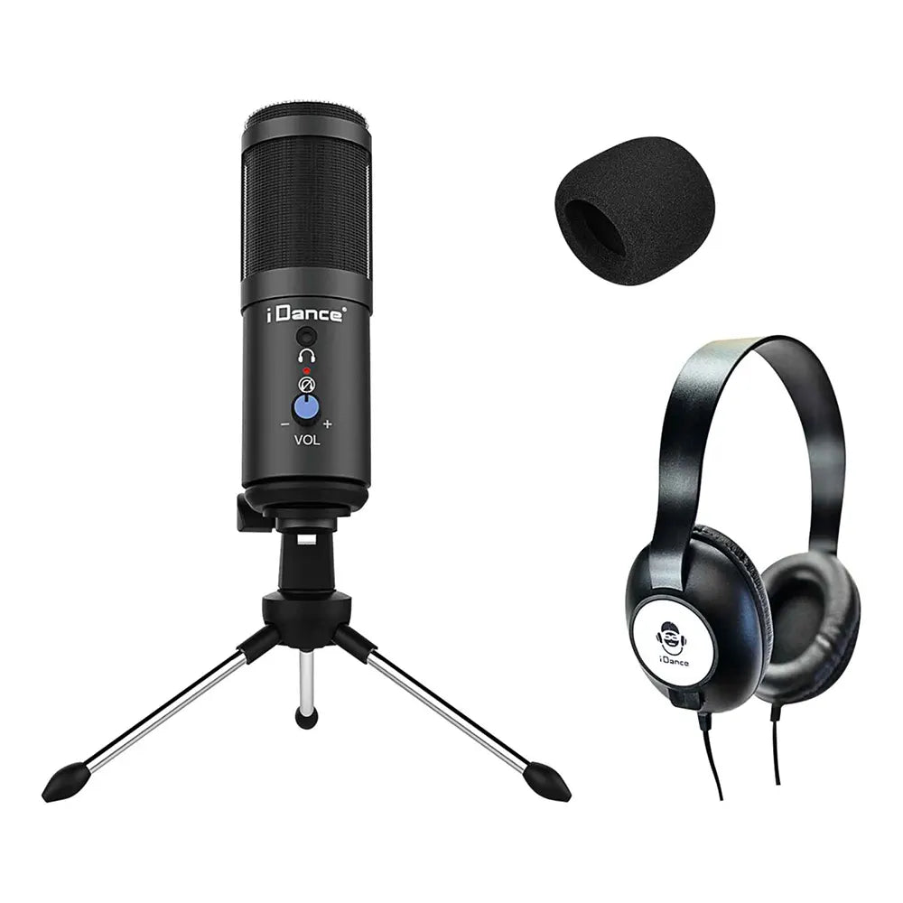 Streaming Media Station Podcast Studio avec Casque 