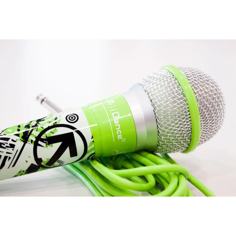 iDance Microphone Filaire à Brancher CLM1 - Vert