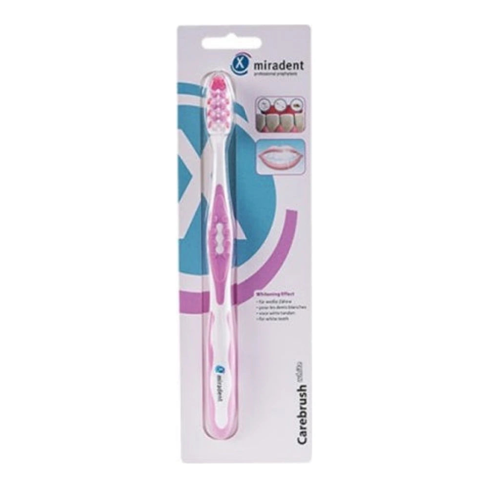 Miradent Brosse à Dents Carebrush White Rose