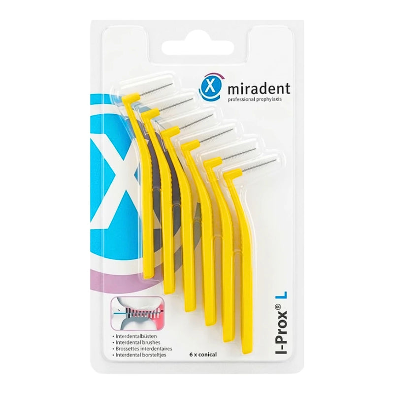 Miradent Brosse interdentaire I-Prox L Jaune 630211