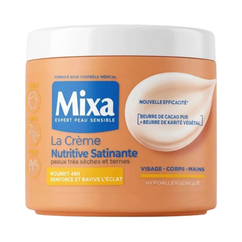 Mixa Peaux Métissées Crème Nutritive Satinante – 400 ml
