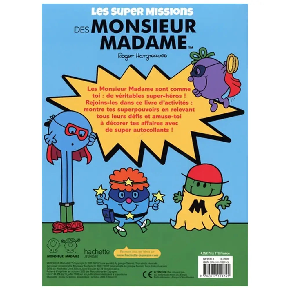 Les Super Missions des Monsieur Madame