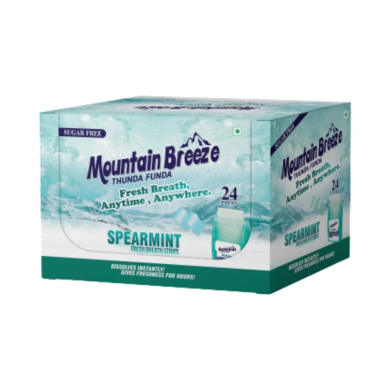 Mountain Breeze Spearmint 24 strips
